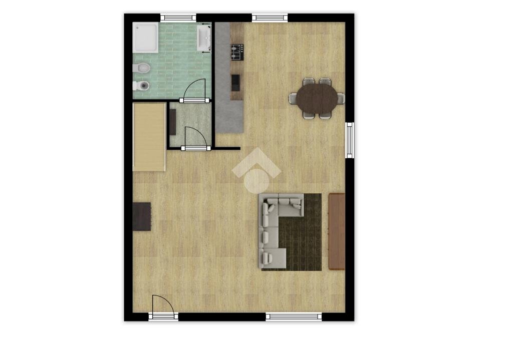 Villa Via Rosario, Corbetta - floor plans 1
