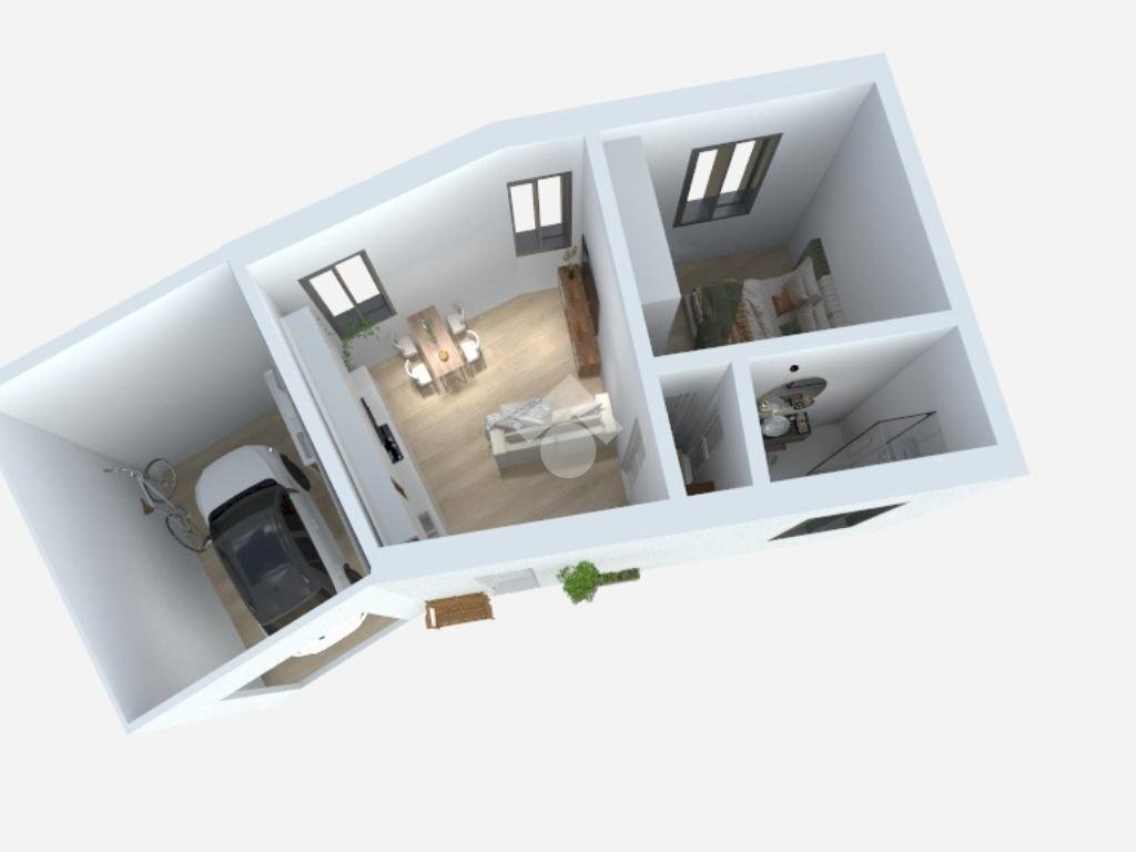 Bilocale Piazza cittadella, Gessate - planimetria 1