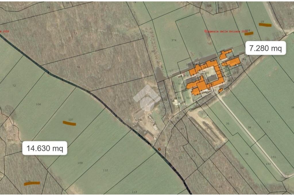 Terreno agricolo Via Cascina Galante, Cerrione - planimetria 1