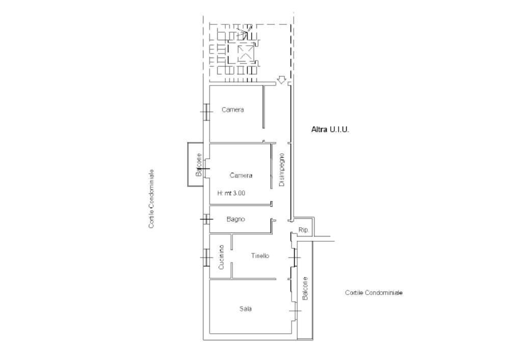Quadrilocale Via Crenna, Acqui Terme - planimetria 1