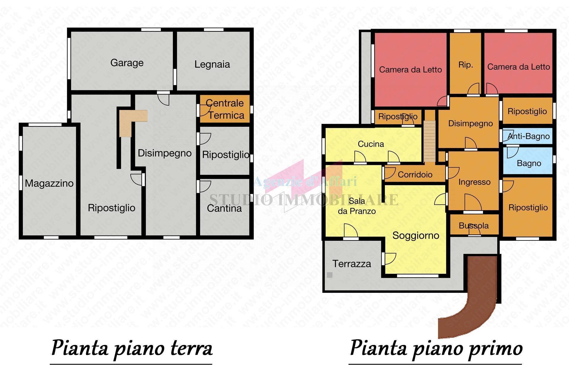 Foto 15 - Villa Via Roma
 
158, Bergantino - planimetria 1