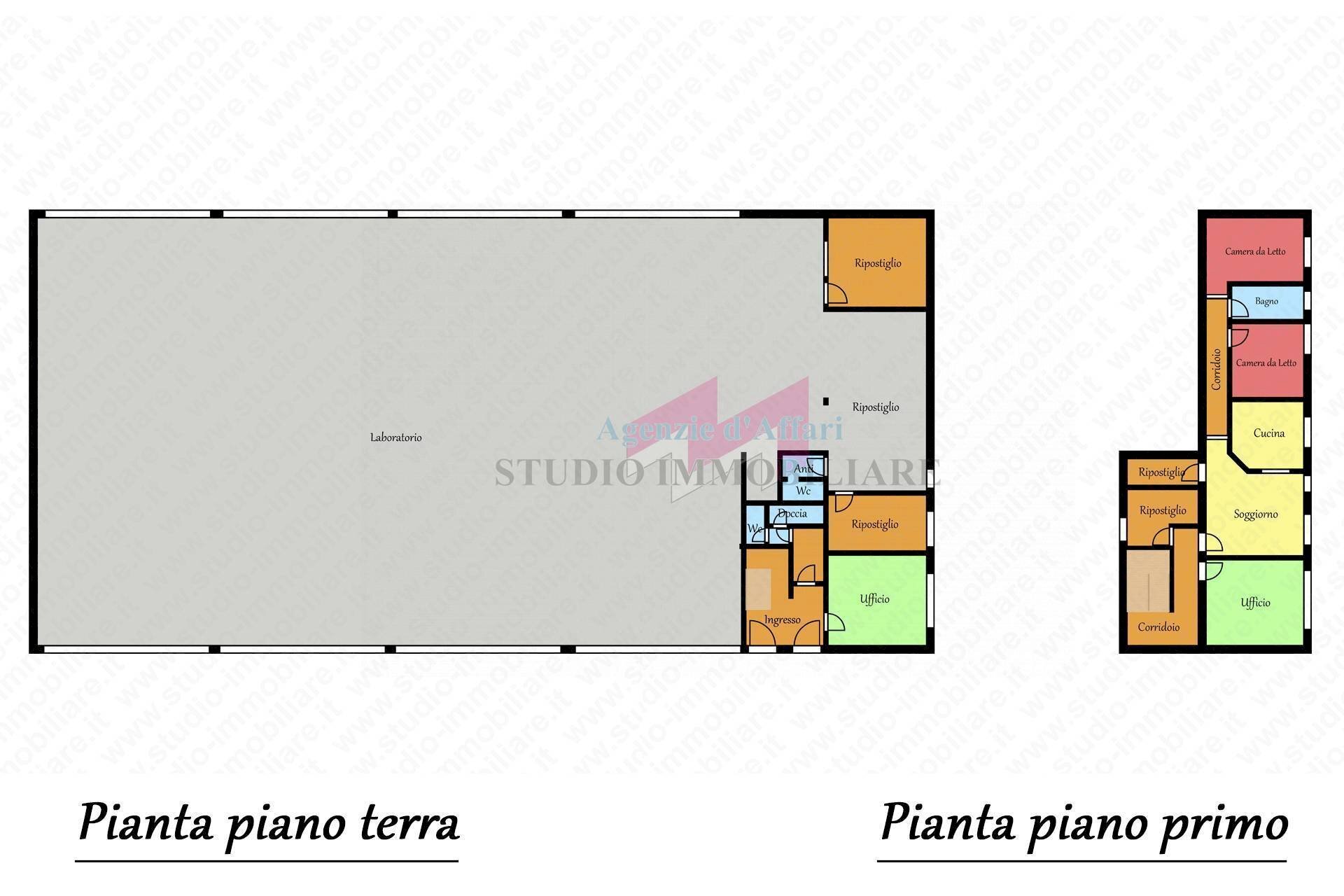 Foto 18 - Capannone via dell'artigianato, Calto - planimetria 1