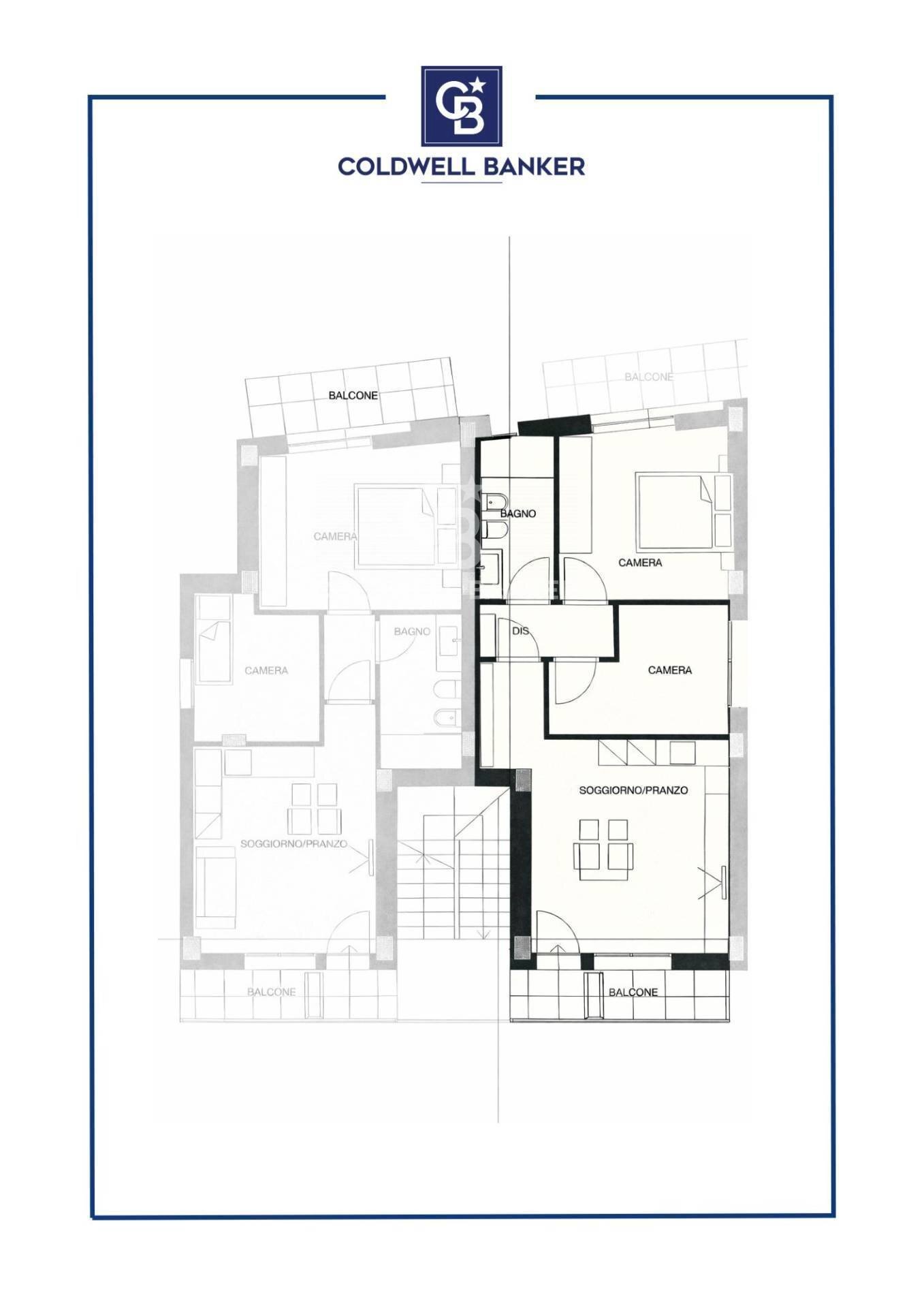 Foto 17 - Trilocale Viale Emilia Romagna
 
11, Cattolica - planimetria 1