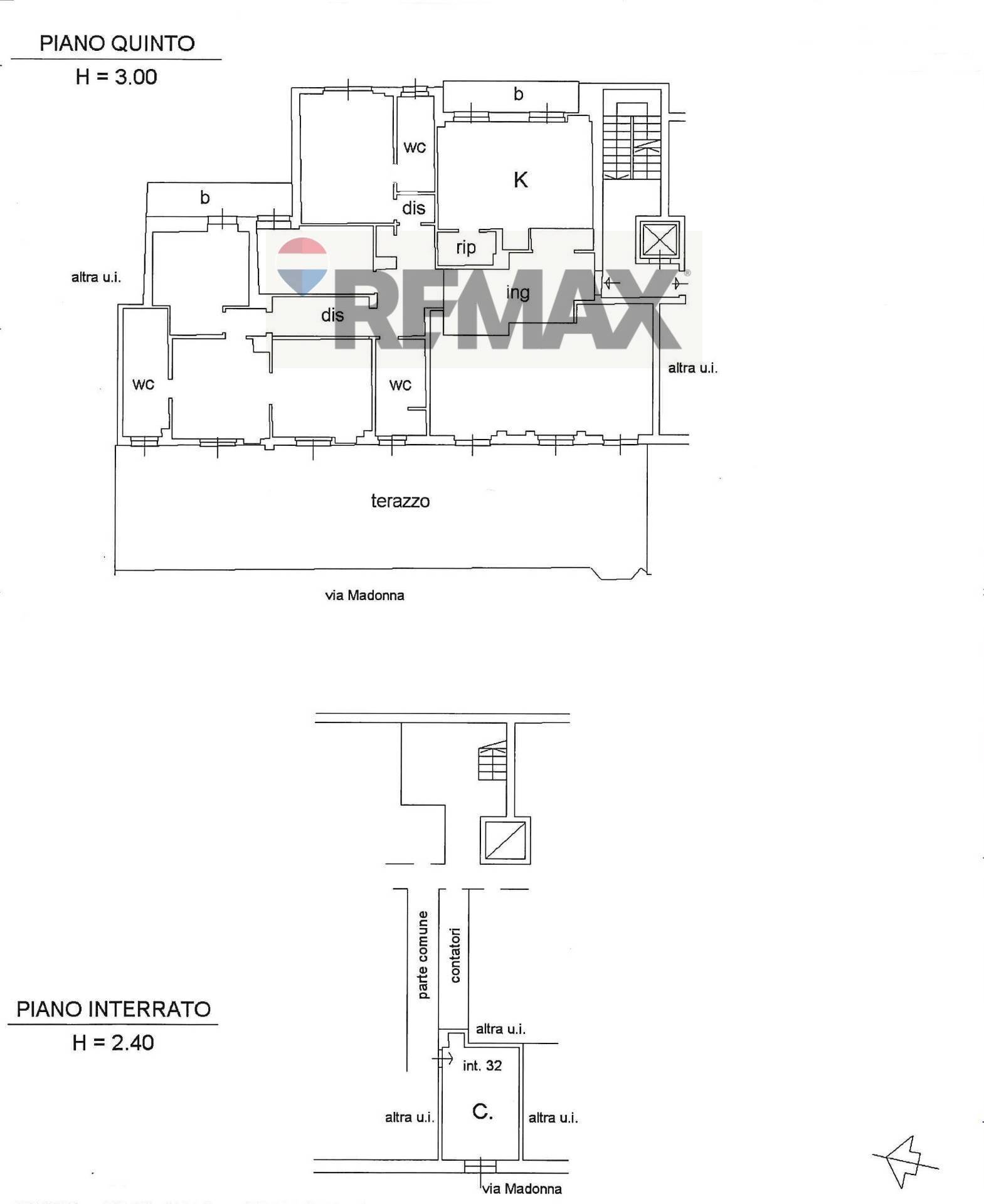 Pianta 2D - Appartamento VIA MADONNA
 
32, Rho - planimetria 1