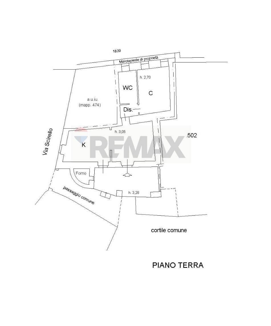 Pianta 2D - Bilocale Via Scirello
 
28, Luvinate - planimetria 1