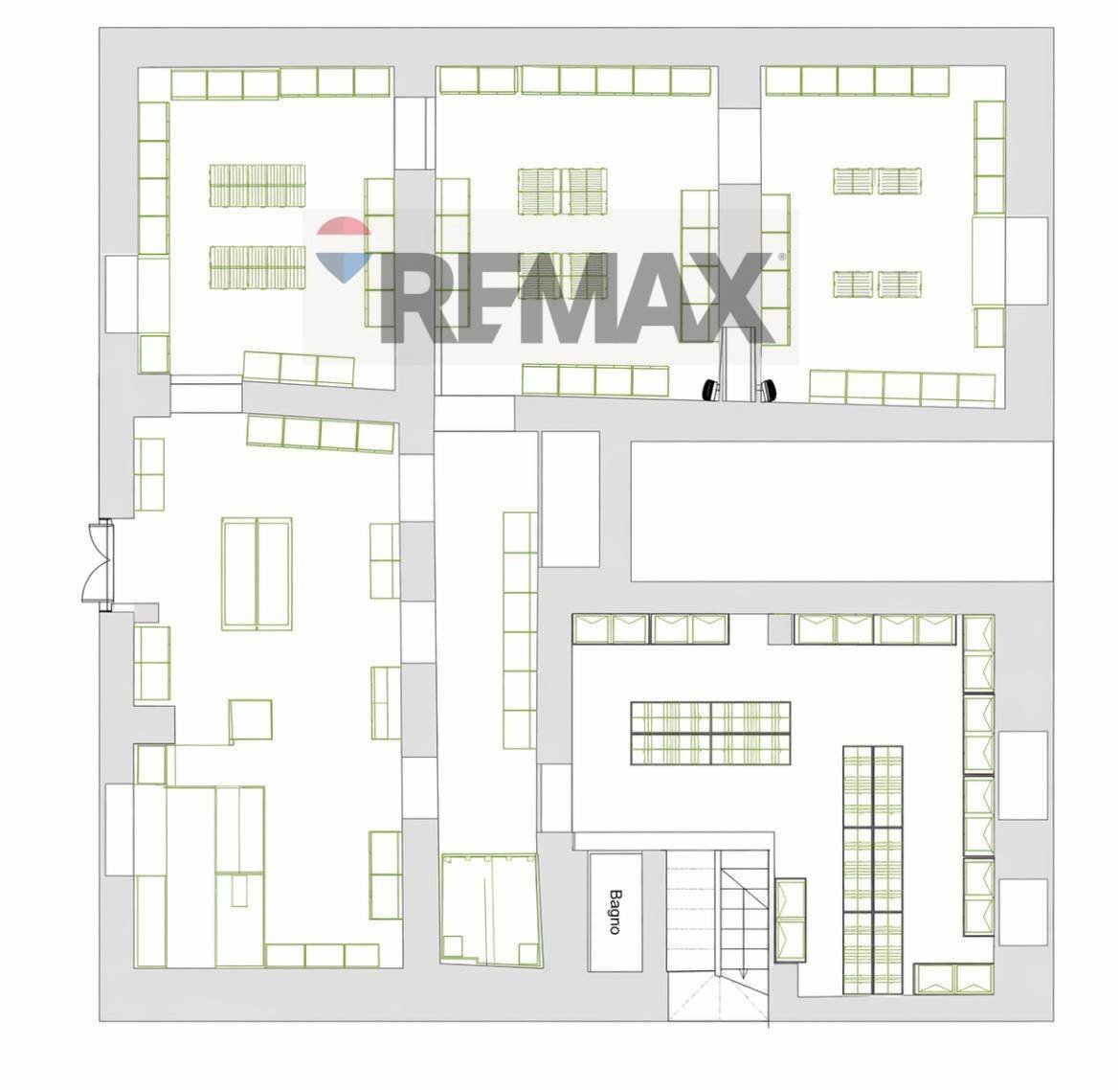 Pianta 2D - Commercial Premises PIAZZA REGINA MARGHERITA
 
12, Ramacca - floor plans 1