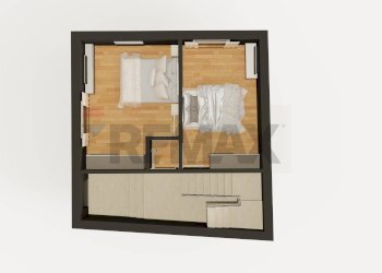 Pianta 3D - Casa indipendente Vico Felice
 
18, Paterno - foto 45
