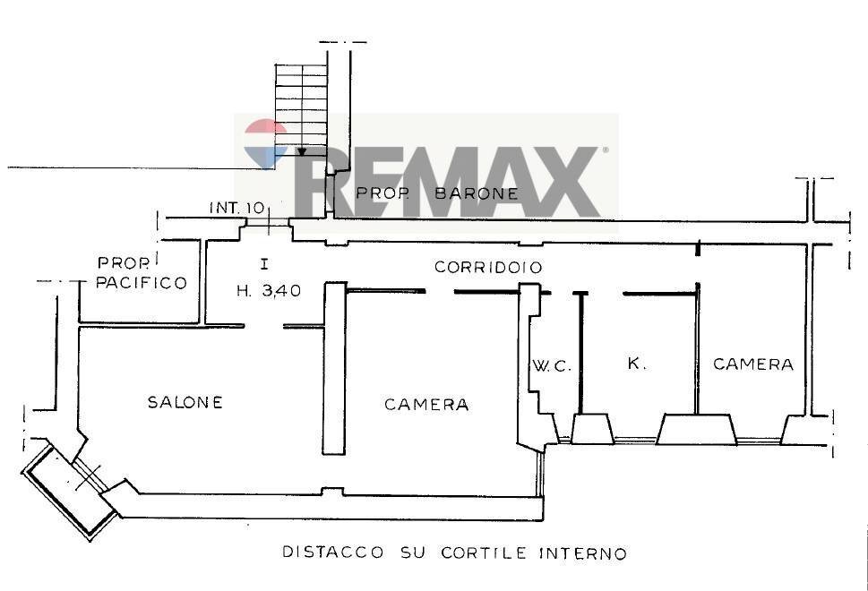 Pianta 2D - Appartamento Via Gaetano Donizetti
 
20, Roma - planimetria 1