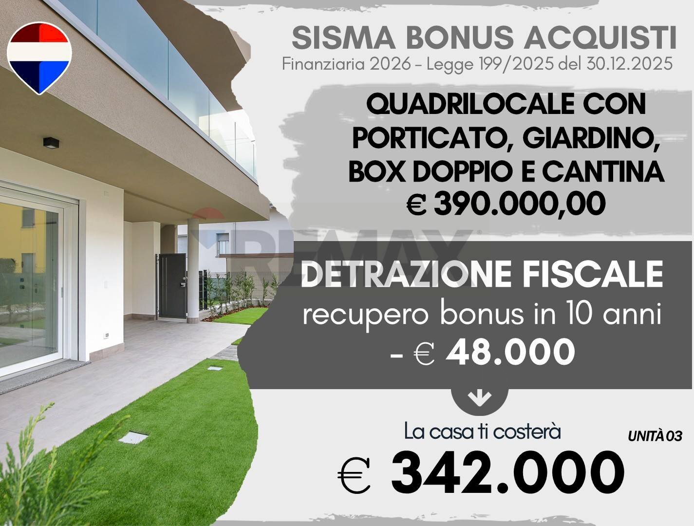 Terrazza - Quadrilocale Mozzo - foto 1