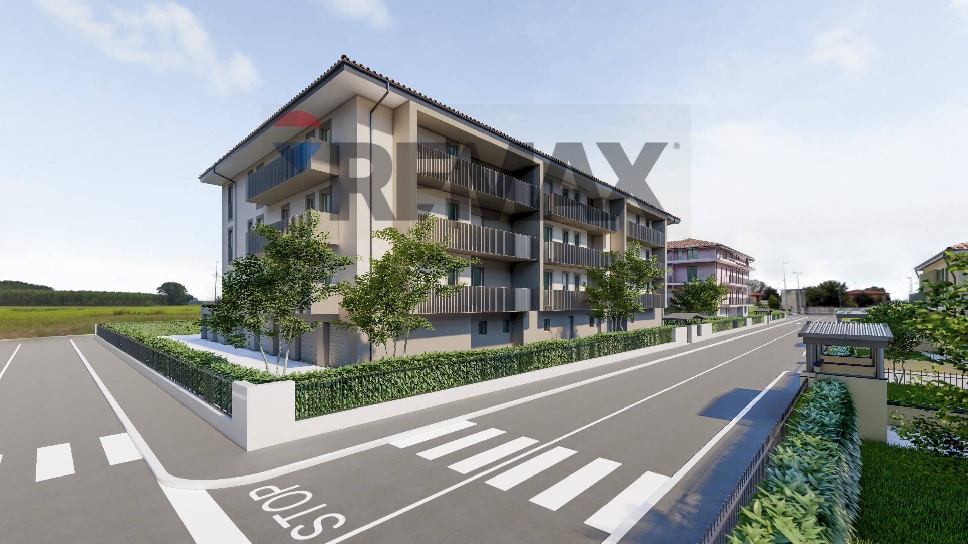 Edificio all\'aperto - Trilocale Via dei Salici, San Martino Siccomario - foto 1