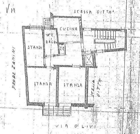 Foto 12 - Appartamento Via Antonio Olivi, Venezia - planimetria 1