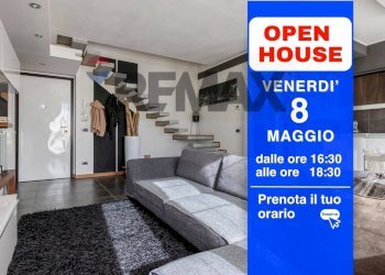 Soggiorno - Three-room apartment via Eugenio Villoresi
 
69b, Somma Lombardo - photo 1