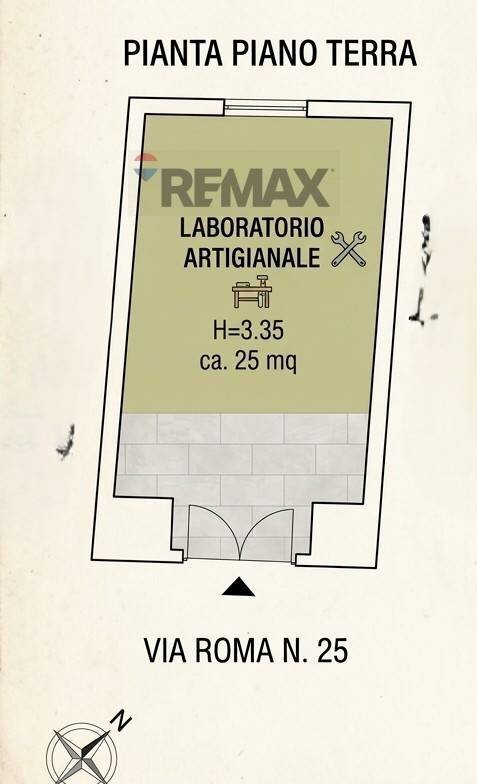 Pianta 2D - Box via roma
 
25, Ragusa - planimetria 1
