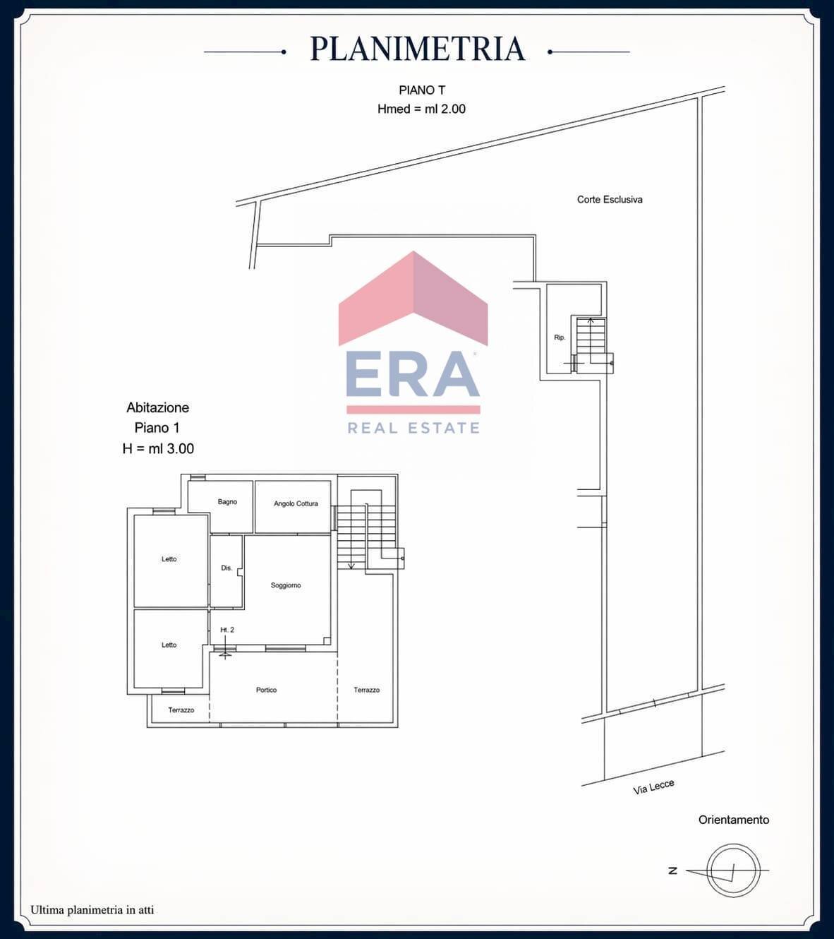 Foto 19 - Semi-detached house via lecce
 
98, Ardea - floor plans 1