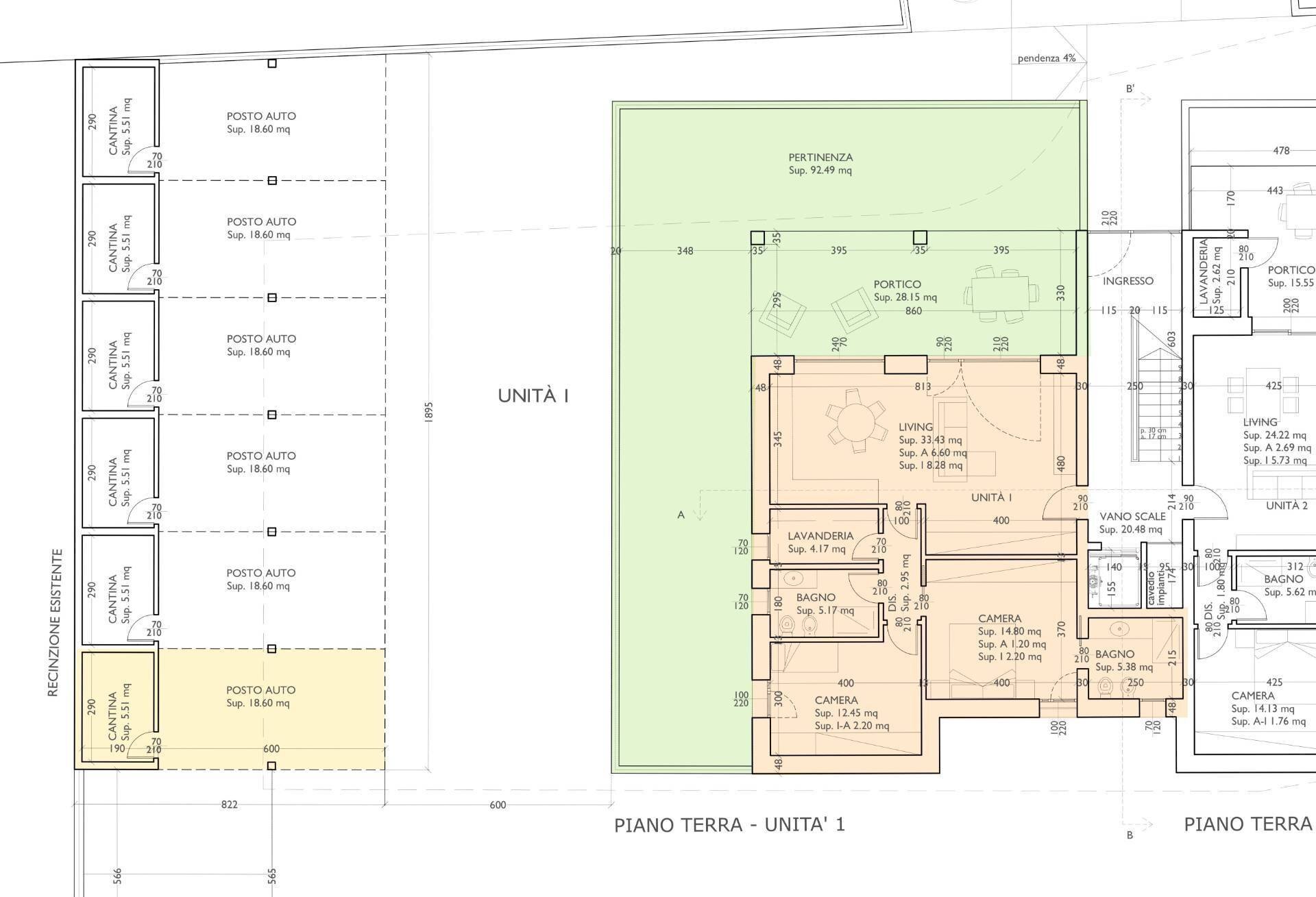 Foto 13 - Trilocale Fiume Veneto - planimetria 1