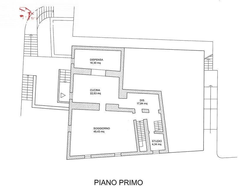 Foto 56 - Villa via di Terzano
 
10, Bagno a Ripoli - planimetria 1