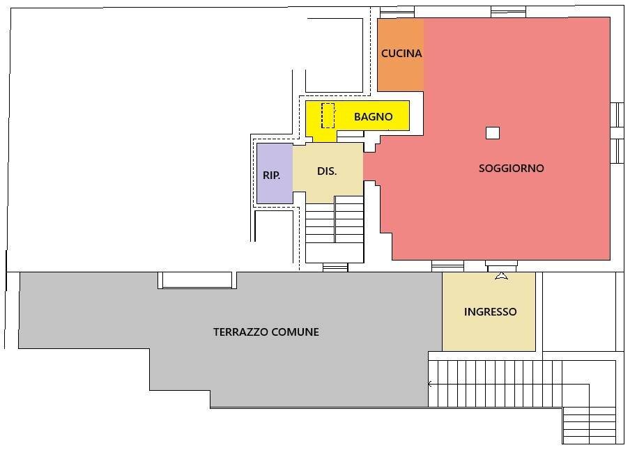 Foto 37 - Casa semi indipendente Via Case chiesa, Rottofreno - planimetria 1