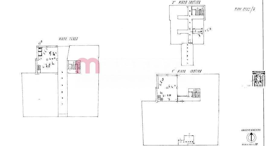 Foto 18 - Commercial Premises Corso Magenta
 
34, Brescia - floor plans 1