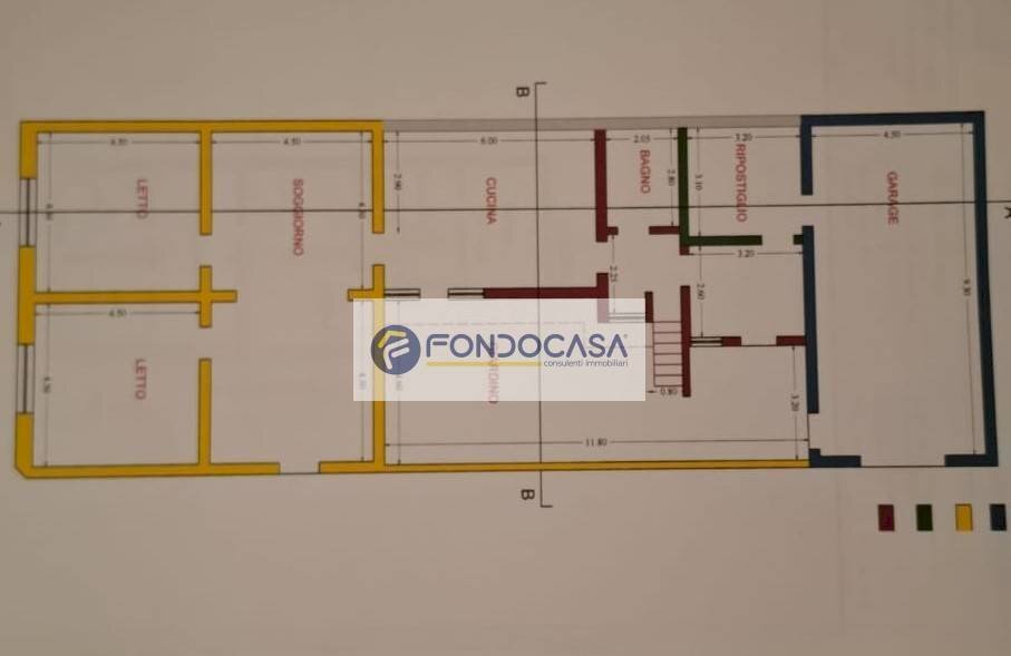 Foto 35 - Casa indipendente Via Unità d'Italia
 
1, Minervino di Lecce - planimetria 1
