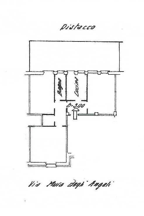 Trilocale Mura degli Angeli, 11A, Genova (zona San Teodoro) - planimetria 1