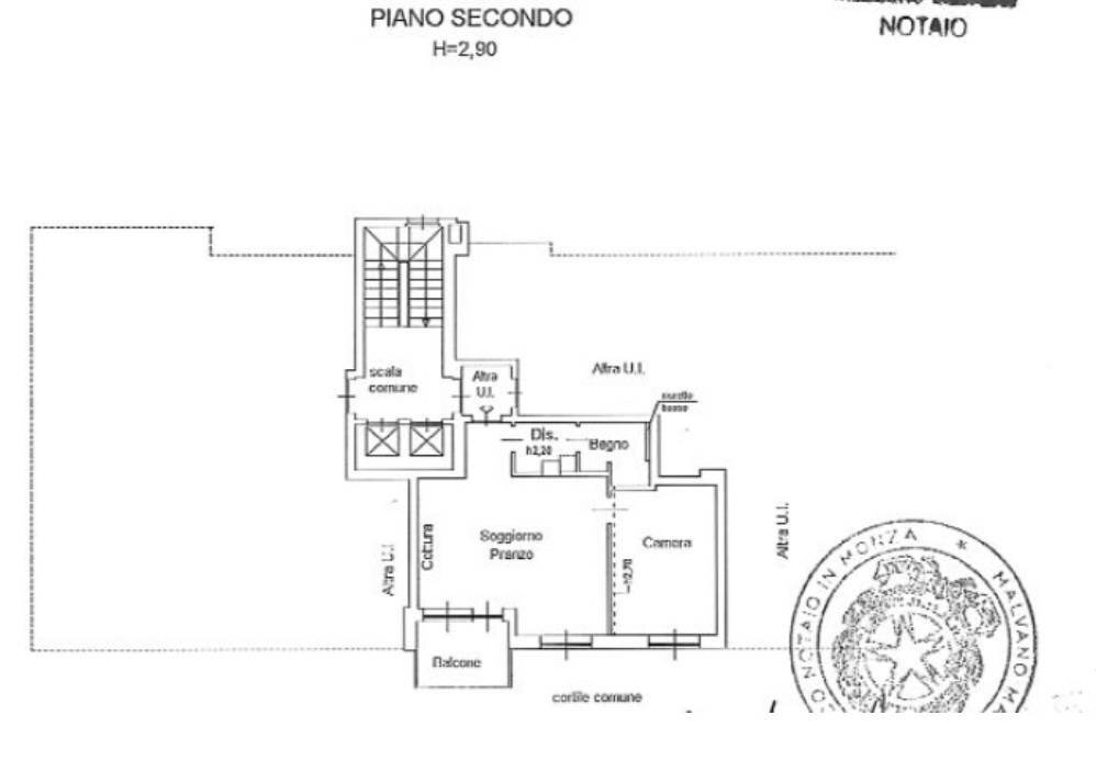 Foto 26 - Two-room apartment Via Giambellino
 
131/3, Milano - floor plans 1