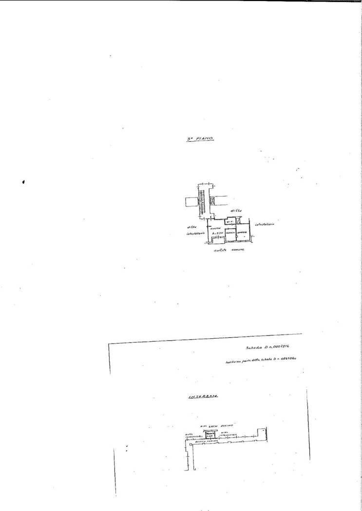 Three-room apartment via Giardina, 6, Roburent - floor plans 1