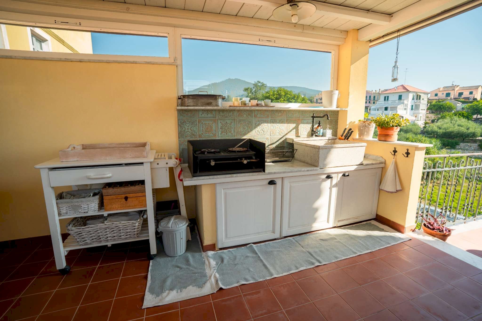 terrazzo lato monte (3) - Independent house strada Di Borgo Castello, 31, Loano - photo 2