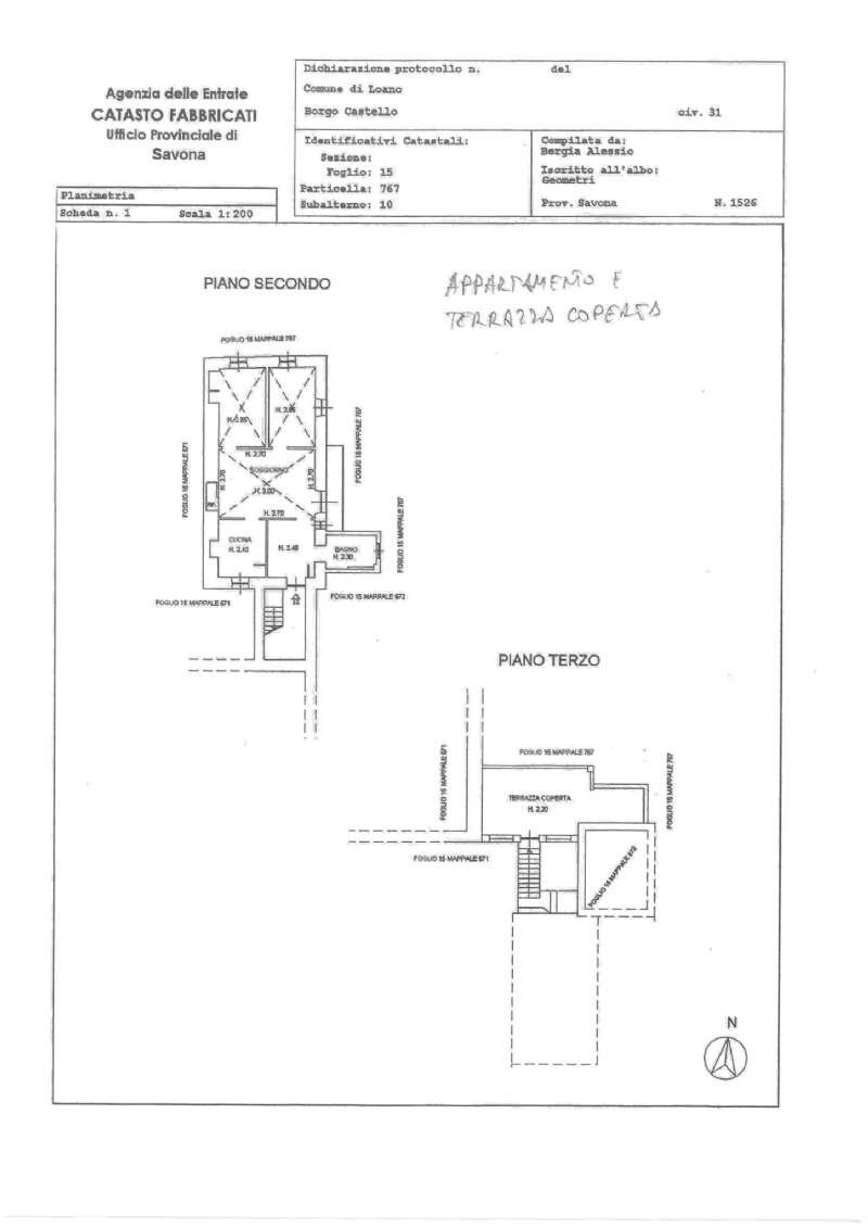 skm_c300i26042310130_0001 - Independent house strada Di Borgo Castello, 31, Loano - floor plans 1