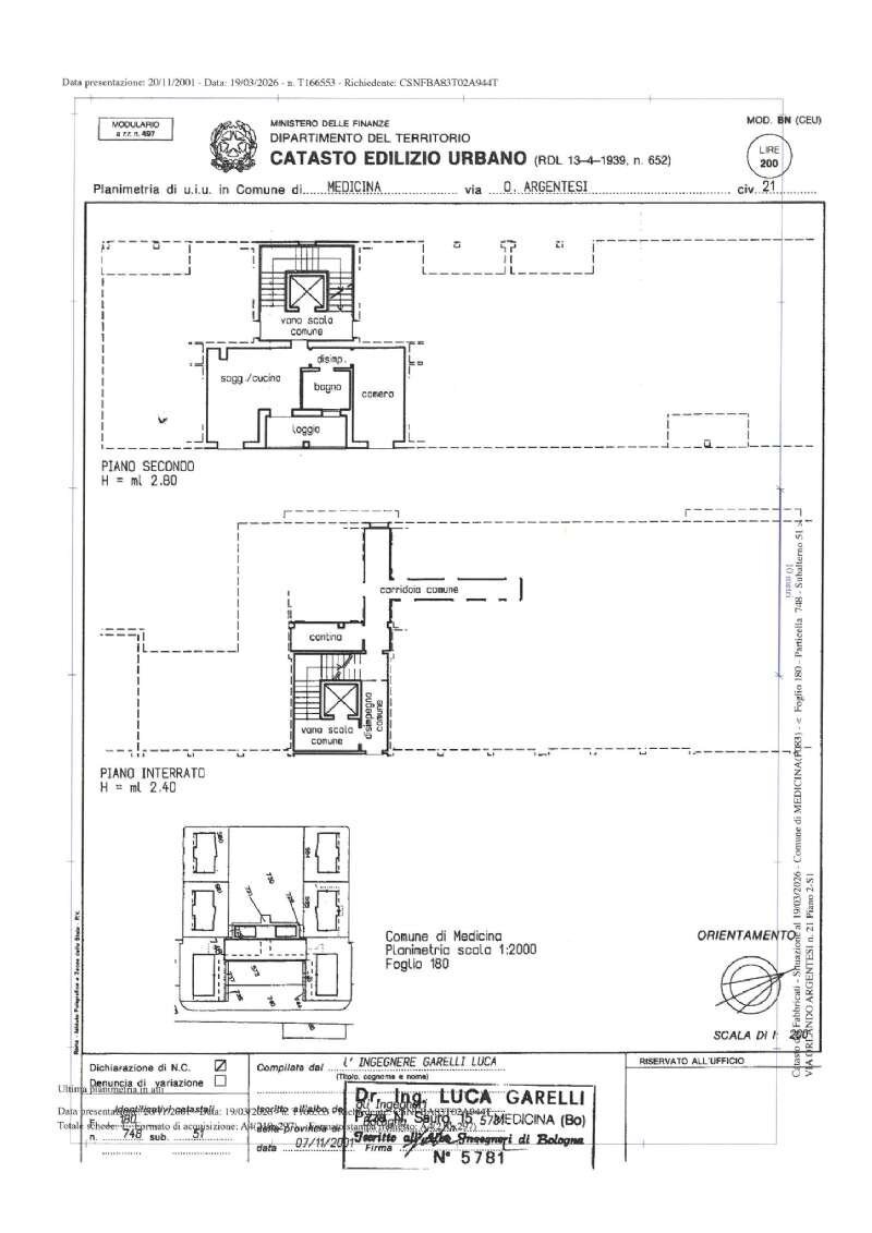 skm_c250i26042308170 - Bilocale via Argentesi, Medicina - planimetria 1
