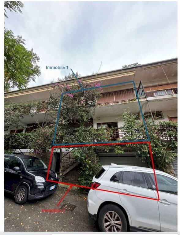 Facciata - Villa a Schiera all'asta via Parco Tigullio, 20, Zoagli - foto 2