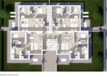 pianta piano terra palazzina B.JPG - Apartment Via del Carnio, Mirano - photo 12