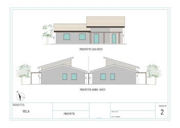 Prospetto.jpg - Building land Via Giorgio Bacchini, Noceto - photo 3
