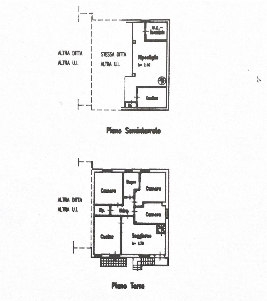 PLANIMETRIA - Villa a Schiera Via Montefotogno 12, San Leo - planimetria 1