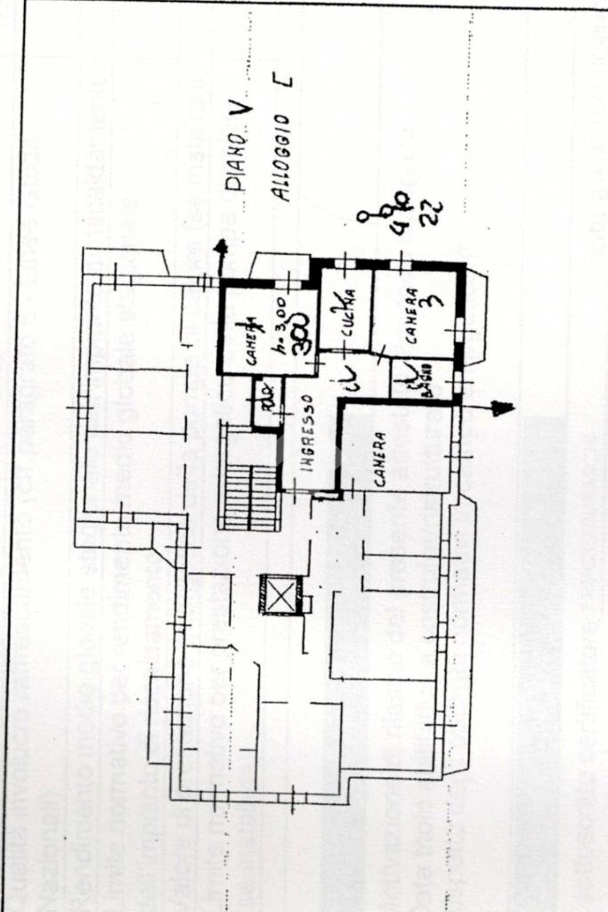 Trilocale Corso Laghi, Avigliana - planimetria 1