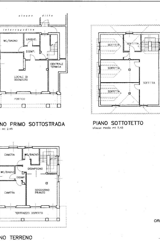 Villa Via Chivasso, San Raffaele Cimena - planimetria 1