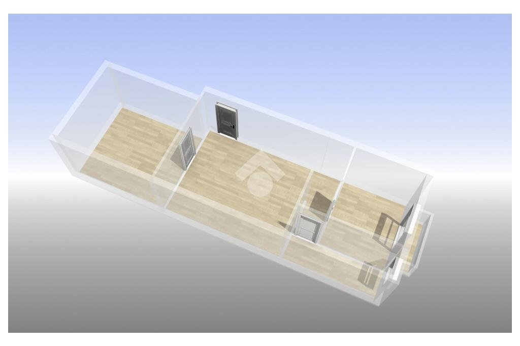 Attic Via Monforte, Carmagnola - floor plans 1