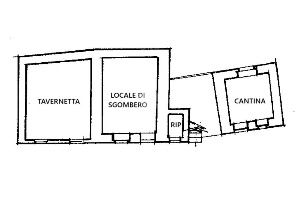 Independent house Via Comba Nari, Gambasca - floor plans 1