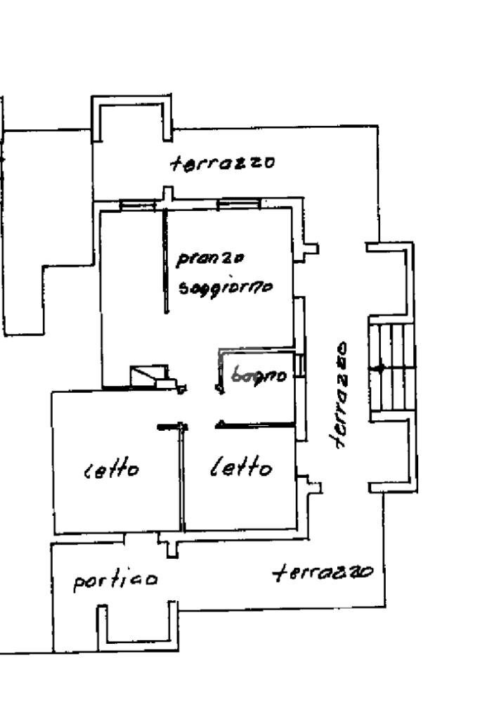 Three-room apartment Via Caduti per la Libertà, Cervia - floor plans 1