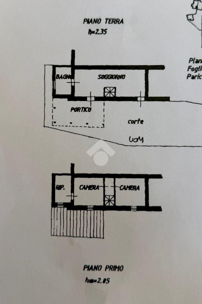 Casa semi indipendente Via Castellaccio, Sogliano al Rubicone - planimetria 1