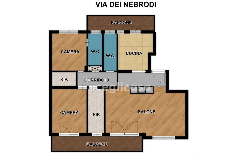 Foto 2 - Quadrilocale Via Dei Nebrodi
 
75, Palermo - foto 2