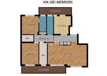 Foto 2 - Quadrilocale Via Dei Nebrodi
 
75, Palermo - foto 2