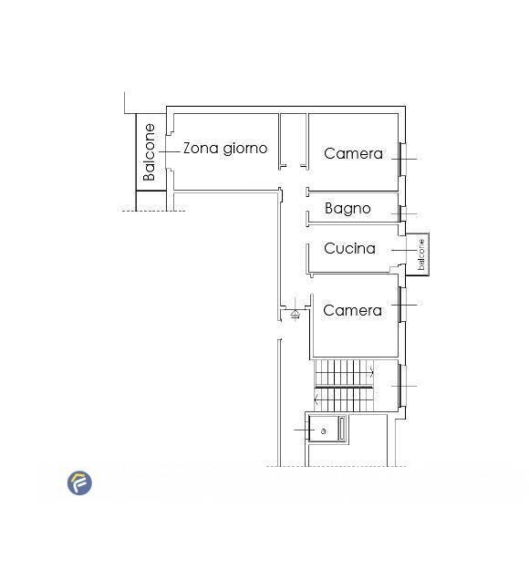Foto 16 - Appartamento Via Vecchie Fornaci, Spotorno - planimetria 1