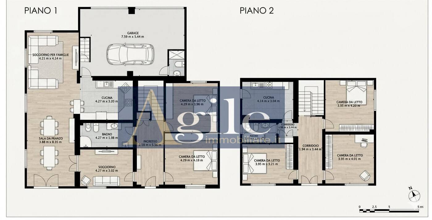 Foto 69 - Villa via molino, Spinetoli - floor plans 1