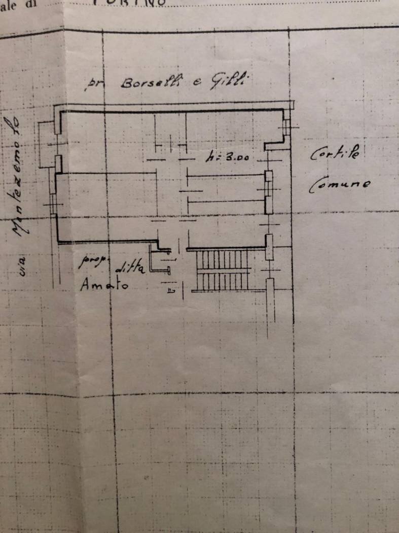 Quadrilocale via Montezemolo, 16, Torino (zona Santa Rita) - planimetria 1