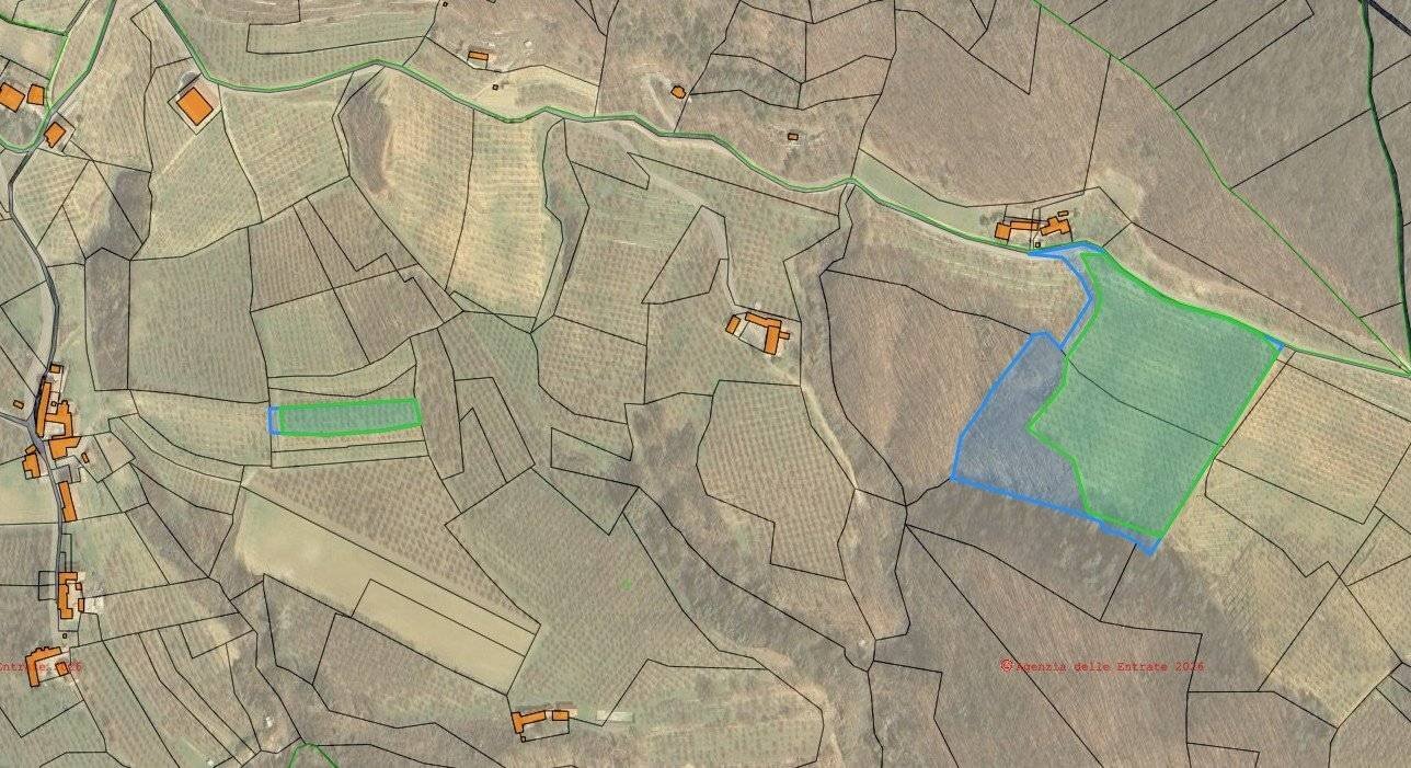 Terreno agricolo Località Fossata, Torre Bormida - planimetria 1