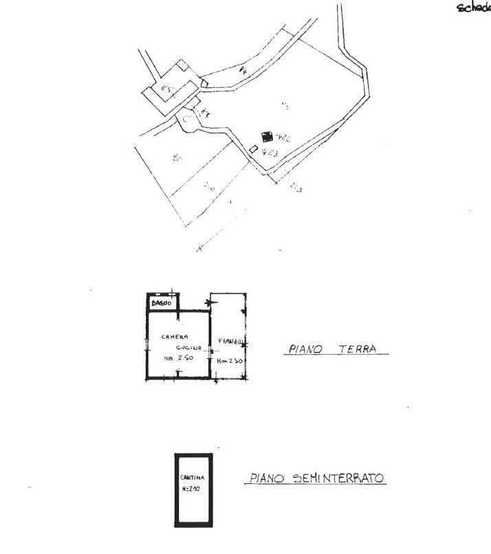 Rustico via San Martino, Rivanazzano Terme - planimetria 1