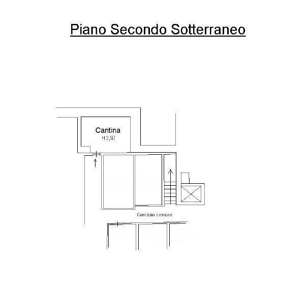 Attico corso Nizza, Cuneo (zona Donatello) - planimetria 1