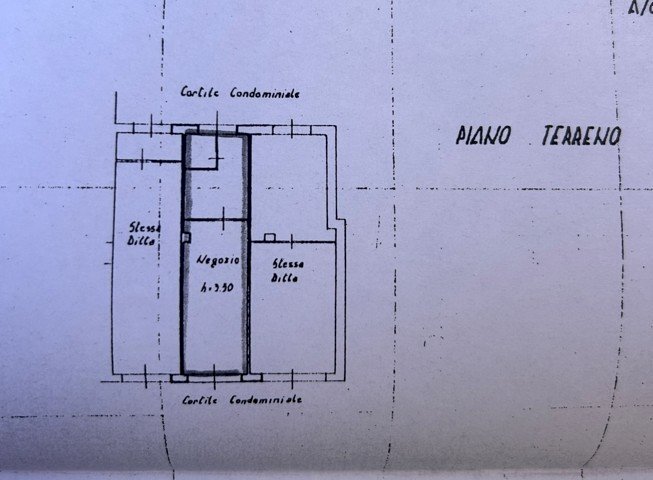 Negozio via Madonna del Colletto, 9, Borgo San Dalmazzo - planimetria 1