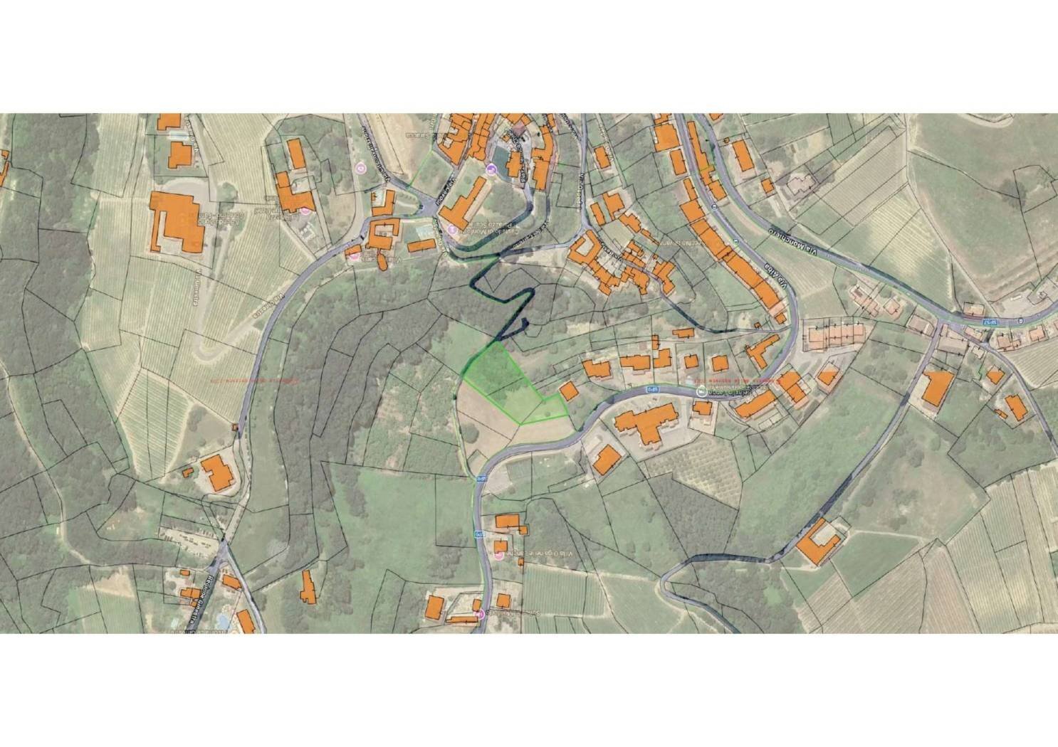 Building land via Alba, Monforte d'Alba - floor plans 1