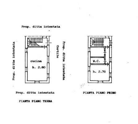 Rustico via San Martino, Rivanazzano Terme - planimetria 1